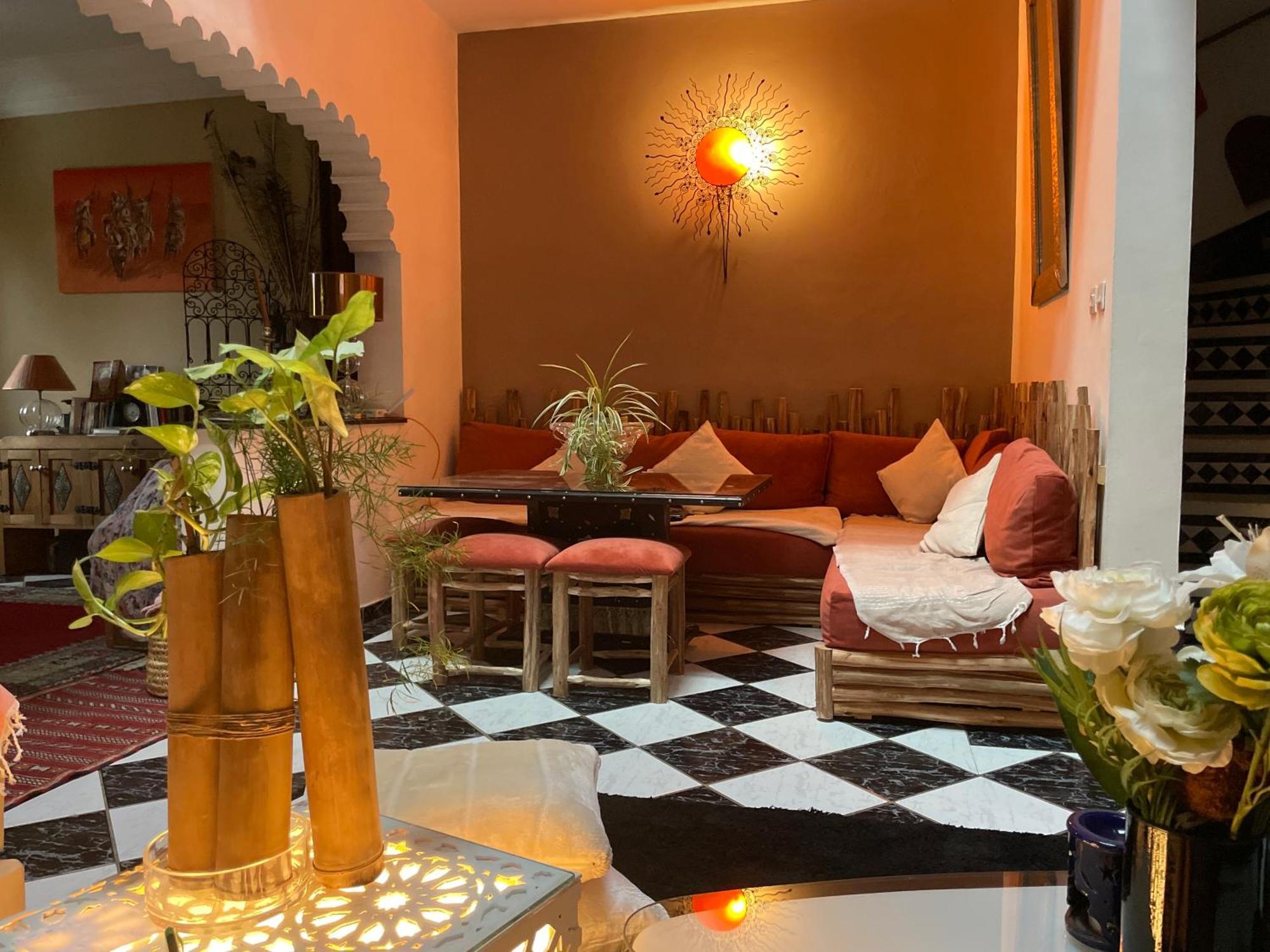 Riad Palmier Fleuri Marrakesh Luaran gambar