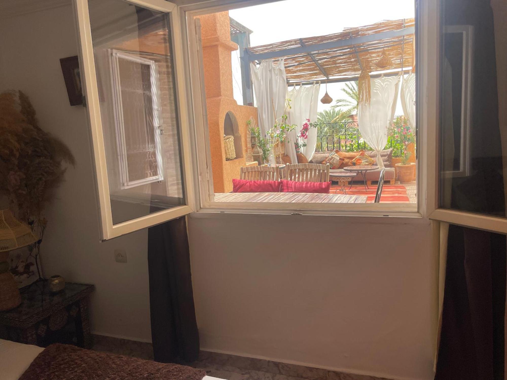 Riad Palmier Fleuri Marrakesh Luaran gambar