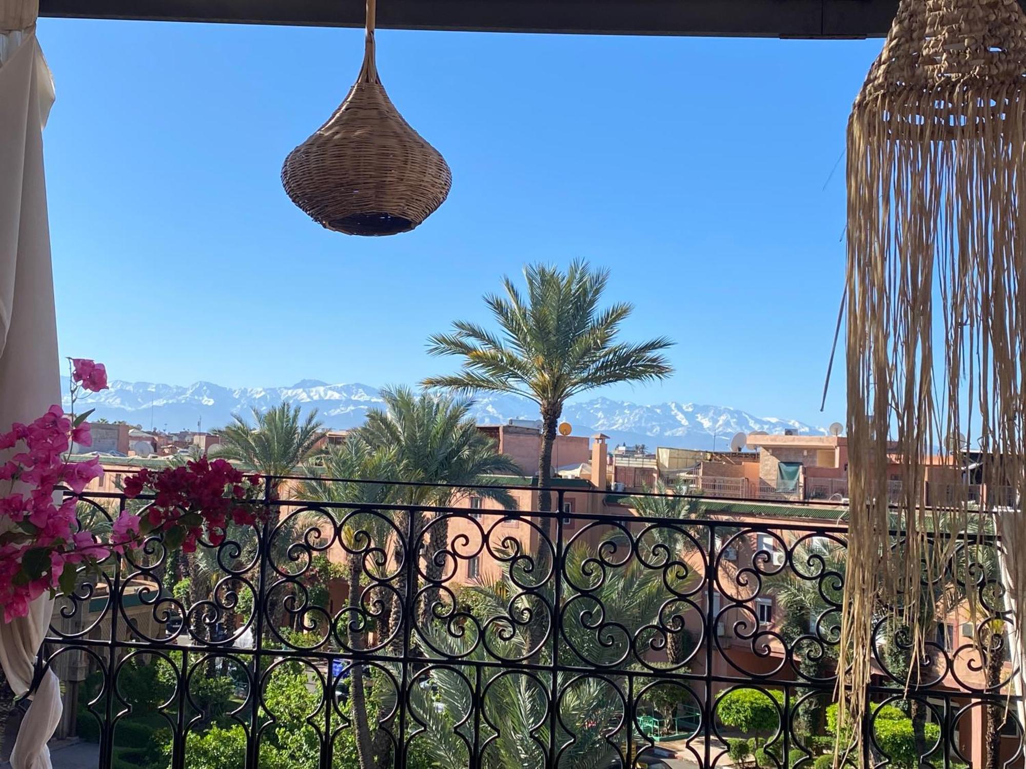 Riad Palmier Fleuri Marrakesh Luaran gambar
