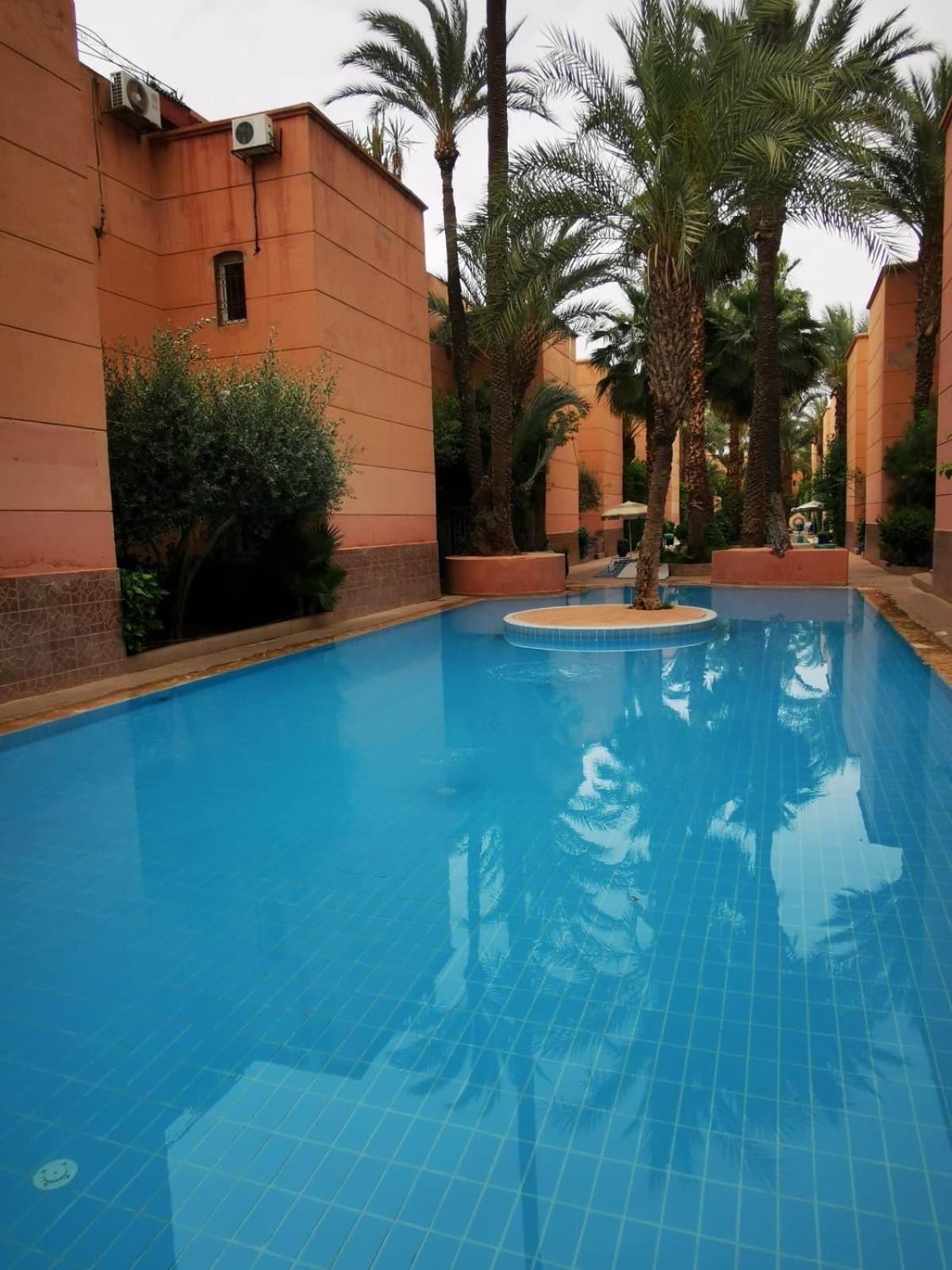 Riad Palmier Fleuri Marrakesh Luaran gambar