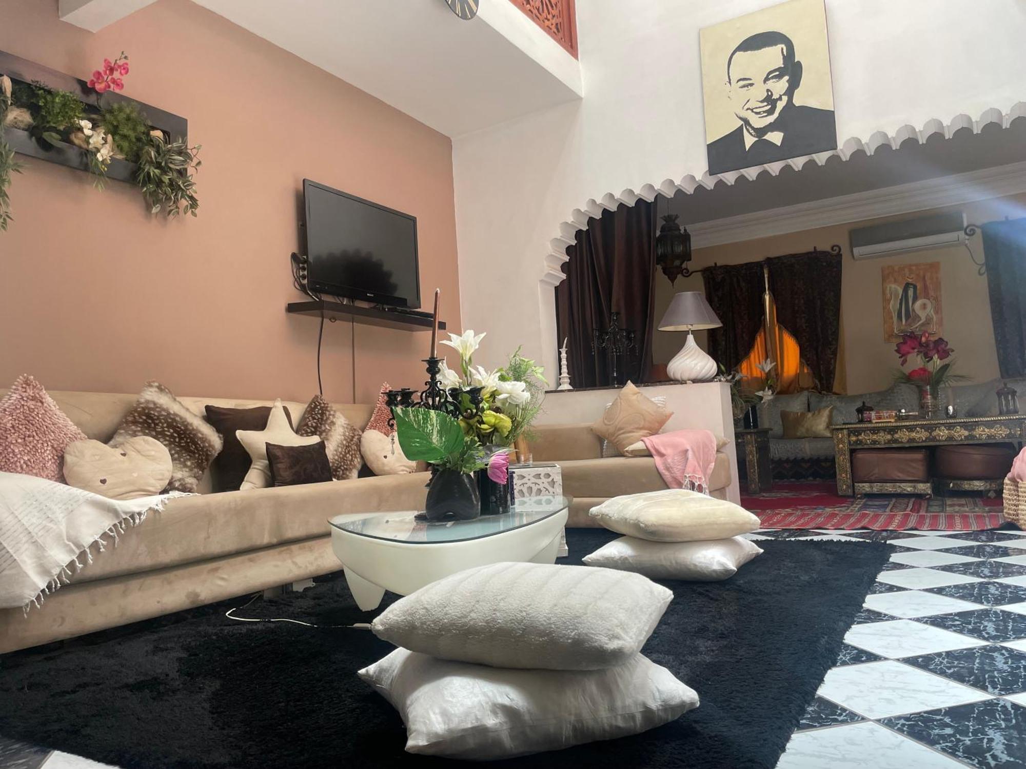 Riad Palmier Fleuri Marrakesh Luaran gambar