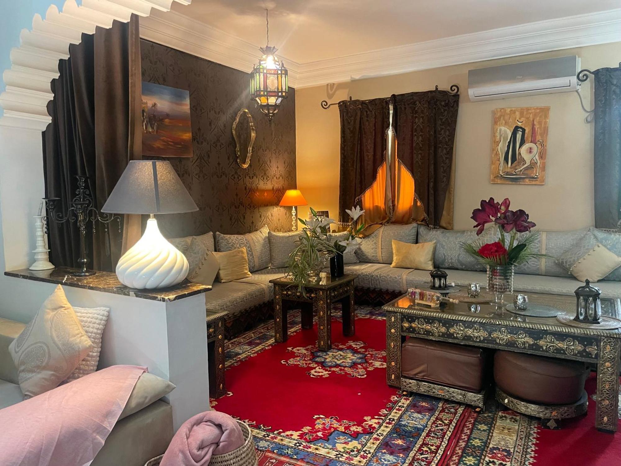 Riad Palmier Fleuri Marrakesh Luaran gambar